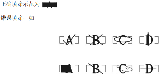 四川省教育考試院:成人高等學校招生全國統(tǒng)一考試考生答題須知 四川省教育考試院:成人高等學校招生全國統(tǒng)一考試考生答題須知